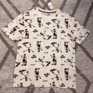 OLD NAVY Skeleton Skater Graphic Tee